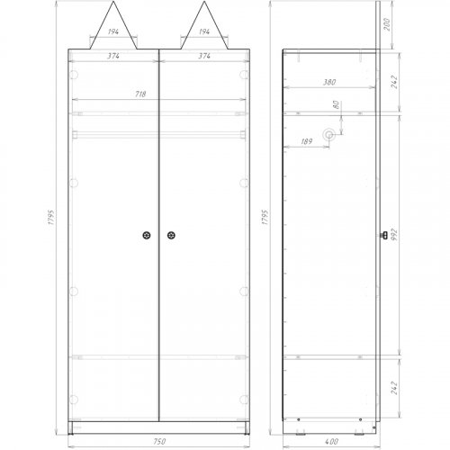 Шкаф  СИТИ-1